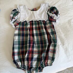 The Beaufort Bonnet Company Plaid Baby Dress